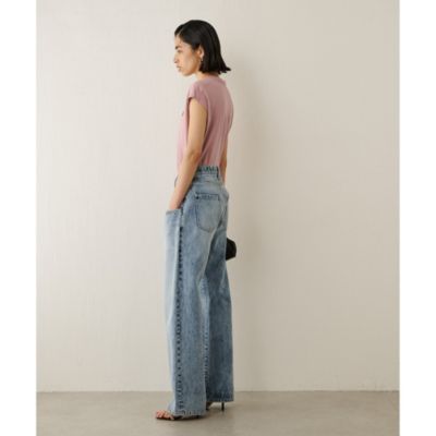 【美品】  Whim Gazette / ウィムガゼット | バックツイストノースリプルオーバー | F | アイボリー | レディース Whim Gazette（ウィムガゼット）の「【2.718】Twistハンドル