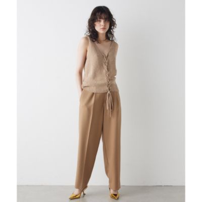 Whim Gazette(ウィム ガゼット)のローゲージニットキャミソール通販