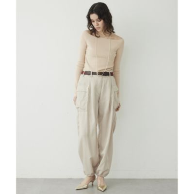 Whim Gazette(ウィム ガゼット)の【THE PAUSE】オフショルニットプル