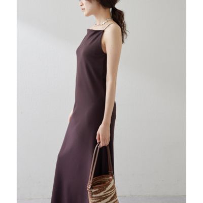 Whim Gazette(ウィム ガゼット)のカットジョーゼットワンピース通販