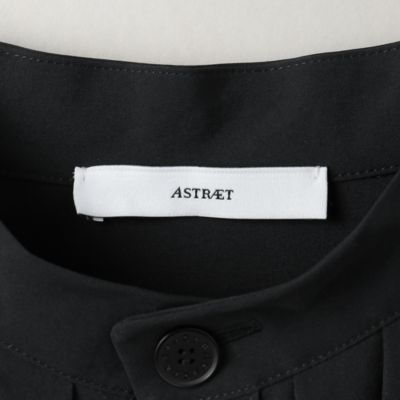 ASTRAET(アストラット)の＜ASTRAET＞タック スタンドカラー