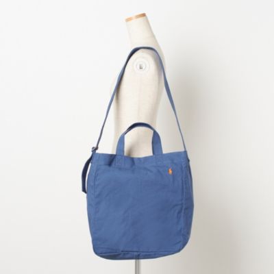 POLO RALPH LAUREN(ポロラルフローレン)のCOTTON CANVAS SHOPPER TOTE