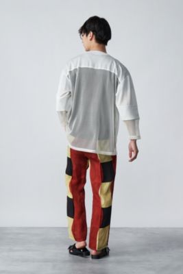 TOGA VIRILIS Inner print pants