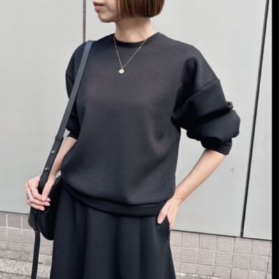 suadeo(スアデオ)のスウェット風コンパクトトップス通販
