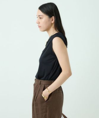 Chaos(カオス)のシルクフレーズノースリーブTシャツ通販