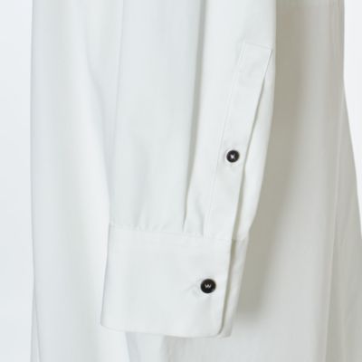 JIL SANDR コットン シャツ ドレス ホワイト【注目商品】★ JIL SANDER(ジル サンダー)のシャツドレス通販 | mirabella
