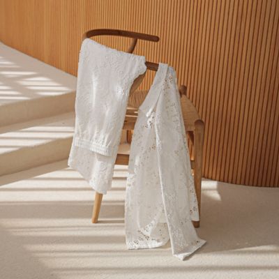 suadeo(スアデオ)のコットンレースシャツ羽織アウトレット通販 