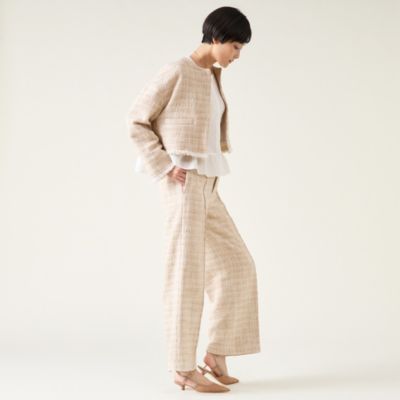 マルティニーク ツイードセットアップ 1 GIOLICAツイードジャケット（セットアップ可）｜martinique