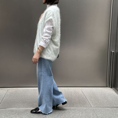 ATON(エイトン)のロイヤルカシミヤファーベスト通販 | 集英社HAPPY