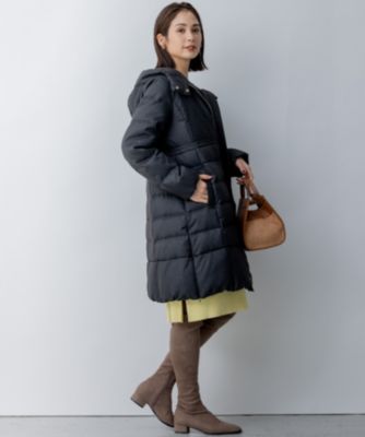 組曲 S(クミキョク エス)の【洗える】ライトタフタロングダウン通販