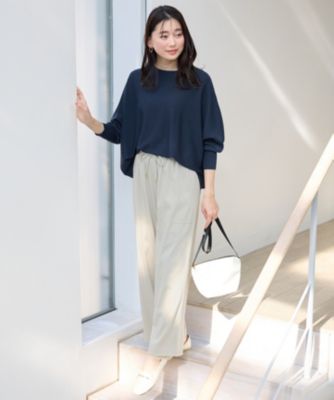 ANY(エニィ)の【新色追加/洗濯機可/ウエストゴム/接触冷感/UVケア/6色