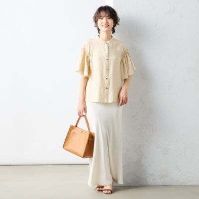 タグ付未使用 ノーリーズ・ソフィ ふんわりフレアープラウス NOLLEY'S ブラウス｜トップス｜NOLLEY'S sophi(ノーリーズソフィー