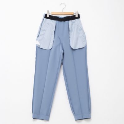 NOLLEY'S(ノーリーズ)のウォッシャブルダブルクロススリムパンツ通販