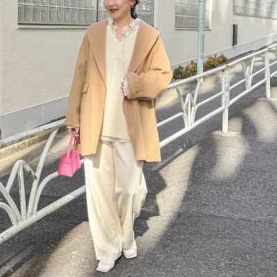 NOLLEY'S sophi(ノーリーズソフィー)のSUPER140リバーショールコート