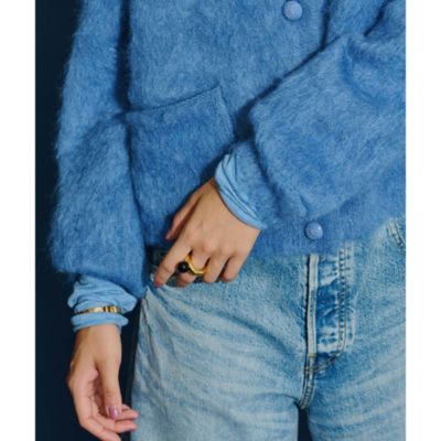 Whim Gazette(ウィム ガゼット)の【GEMINI】ニットジャケット通販