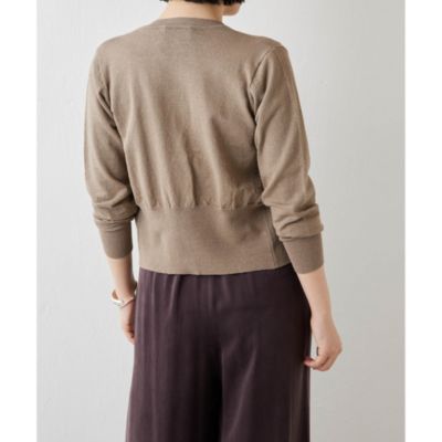 Whim Gazette(ウィム ガゼット)のヘンプカーディガン通販