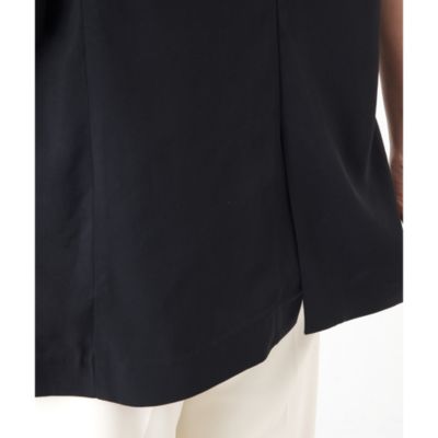 美品！ウィムガゼット　カラーレスハーフスリーブジャケット v_P18U9U_01.jpg?$500$