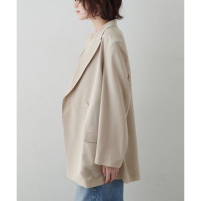Whim Gazette(ウィム ガゼット)のツイルダブルブレストジャケット通販
