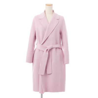 AIX ピンク ウールコート S Max Mara(エス マックスマーラ)のARONA／ピュア ヴァージン