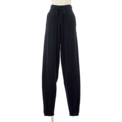 E by eclat(イーバイエクラ)の【コラボ】カシミヤ混ニットパンツ通販