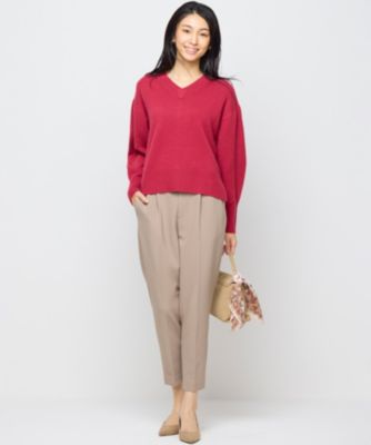 組曲(クミキョク)の【8色展開・手洗い可】ウールカシミヤミックス V