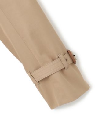 23区 【撥水加工】エアータンブラー TCギャバジン ロングトレンチコート40 撥水加工】エアータンブラー TCギャバジン ロング トレンチコート / 23