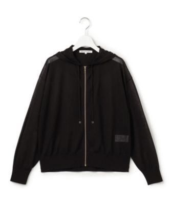 23区 S(ニジュウサンク エス)のシャイニーシアーニット ジップアップ