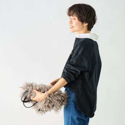 Rie Miller(リエミラー)のビッグシルエットラガーシャツ通販