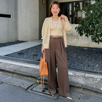 ノーリーズ　NOLLEY'S sophi ウォッシャブルギャバジンワイドパンツ 楽天市場】ウォッシャブルギャバジンワイドパンツ／ノーリーズ