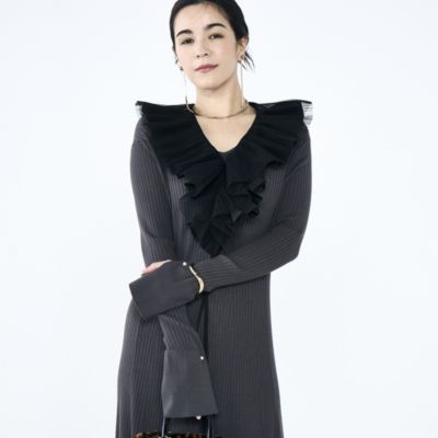 ノーリーズ（NOLLEY’S）/タフタ＆チュールプリーツつけ襟 NOLLEY'S(ノーリーズ)のタフタ＆チュールプリーツつけ襟通販 | 集英社