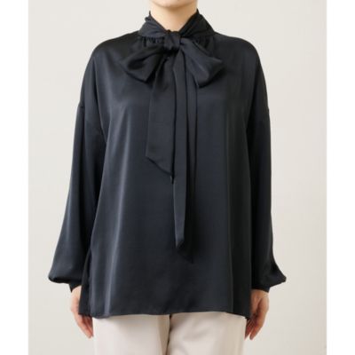 Whim Gazette(ウィム ガゼット)のサテンボウタイブラウス通販 | 集英社