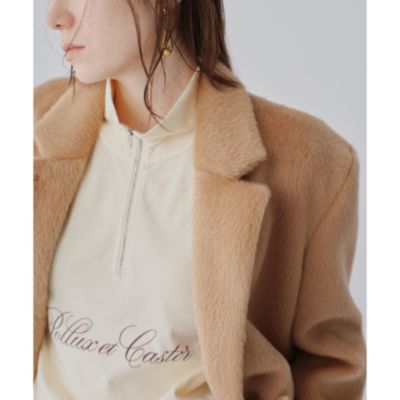 Whim Gazette(ウィム ガゼット)の【GEMINI】アルパカウールジャケット  