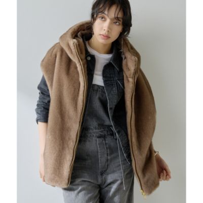 Whim Gazette(ウィム ガゼット)のミンクフェイクファーブルゾン通販