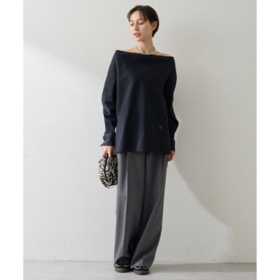 今季未使用2025★定価2.5万★ウィムガゼット ブロードオフショルダーブラウス 今季未使用2025☆定価2.5万☆ウィムガゼット ブロードオフショルダー