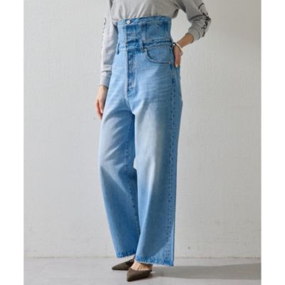 Whim Gazette(ウィム ガゼット)のハイウエストデニムパンツ通販