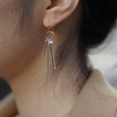 Hario Lampwork Factory ハリオランプワークファクトリー のイヤリング カナデ通販 Eclat Premium エクラプレミアム