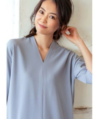 Style Deli スタイルデリ のロング丈サマーリラックスvネックワンピース通販 Shop Marisol ショップマリソル