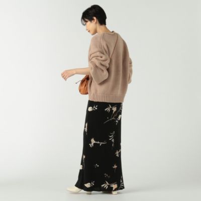 Sacra サクラ のフラワー柄スカート Autumn Flower通販 Mirabella ミラベラ デザイナーズブランド正規通販