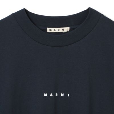 MARNI CREW NECK SHORT SLEEVE T－SHIRT － RELAXED FIT