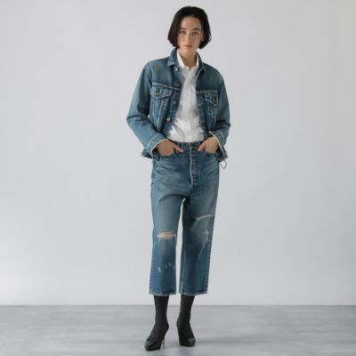 MADISONBLUE(マディソンブルー)のCRASHED SAROUEL PT DENIM通販