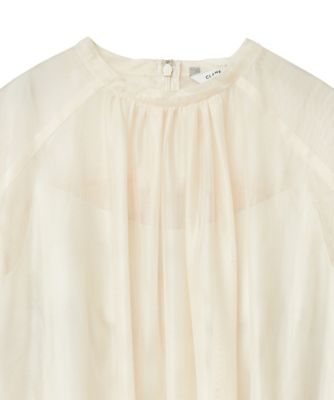 CLANE(クラネ)のSHEER TULLE BALLOON SLEEVE TOPS通販 | 集英社HAPPY