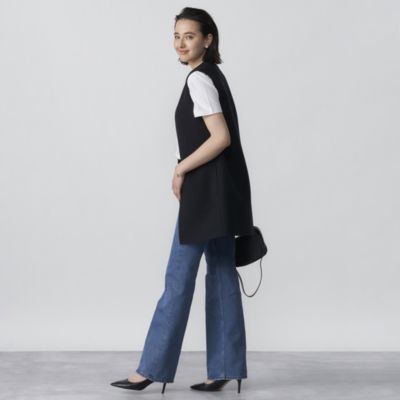極美品✨マディソンブルー　ベルテッドロングジレリバーコート　ダブルフェイス 極美品✨マディソンブルー ベルテッドロングジレリバーコート