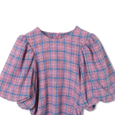 GANNIガニー　チェック　チュニック　36 ガニー GANNI チュニック【中古】