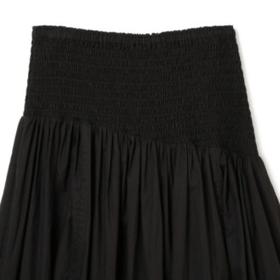 3.1 Phillip Lim COTTON VOILE SKIRT W SMOCKING