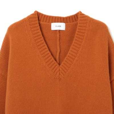 CLANE(クラネ)のOVER V NECK KNIT TOPS通販 | LEEマルシェ
