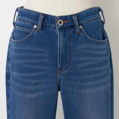 OUR【LEE別注】【洗える】裏起毛のあったかテーパードパンツ OURHOME(アワーホーム)の【LEE別注】【洗える】裏起毛のあったか