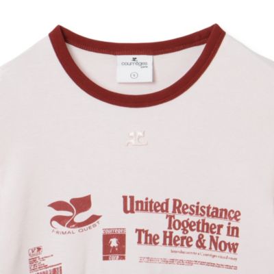 COURREGES(クレージュ)のRESISTANCE CONTRAST T－SHIRT通販 | 集英社