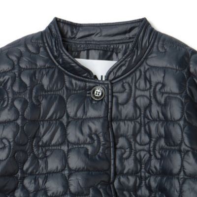 GANNI(ガニー)のShiny Quilt Curved Sleeve Jacket通販 | LEEマルシェ