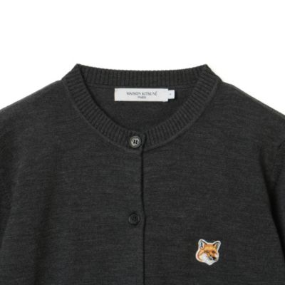 MAISON KITSUNE(メゾン・キツネ)のFOX HEAD PATCH ADJUSTED R－NECK