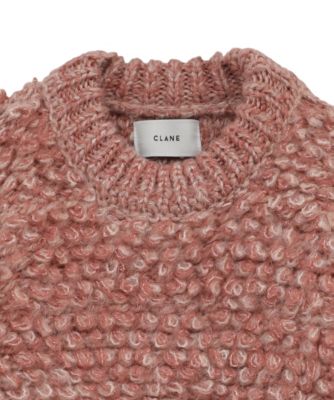CLANE(クラネ)のMIX LOOP MOHAIR KNIT TOPS通販 | 集英社HAPPY PLUS STORE